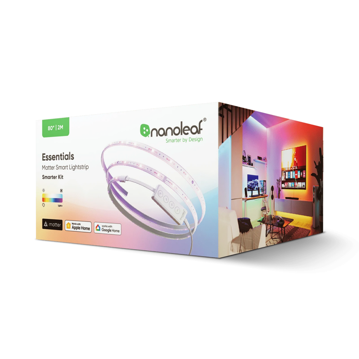 Nanoleaf Essentials | Lightstrip Starter Kit (Matter Compatible) | 2 Metres