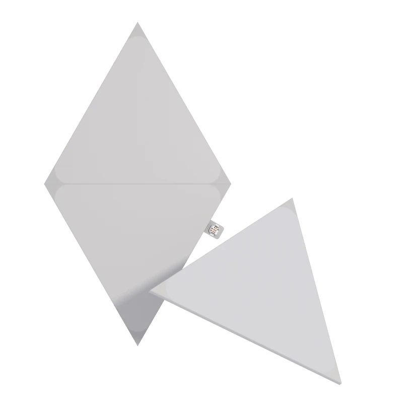 Nanoleaf Shapes | Triangles | White | 3 Pack | Global | Panels Only