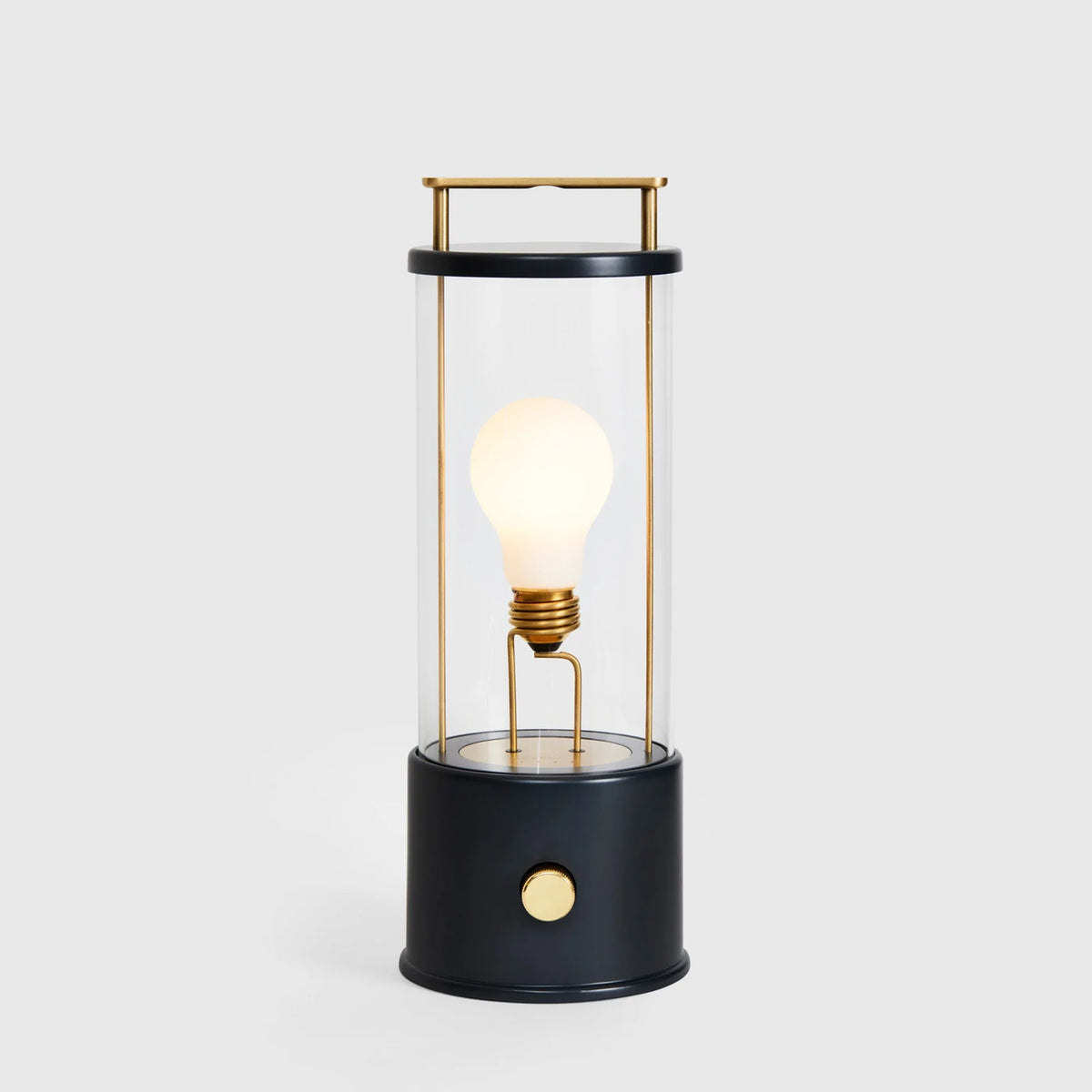 The Muse Portable Lamp In Hackles Black
